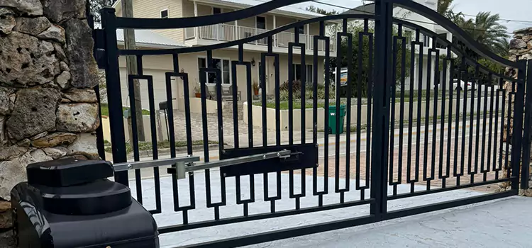 Swing Gate Opener with Keypad South Whittier